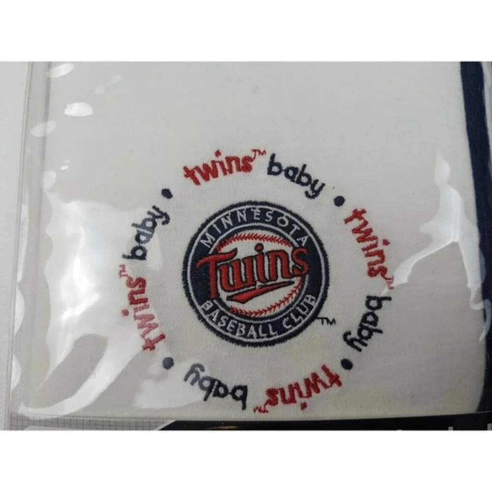 NEW Minnesota Twins Baby Infant Receiving Blanket 24 in. X 36 in. MLB‎ Baseball